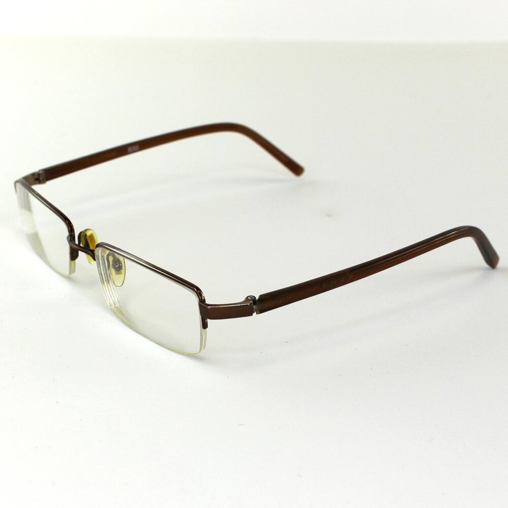 Hugo Boss HB1106 Half Rim Eyeglasses Frames Size 53/19/140